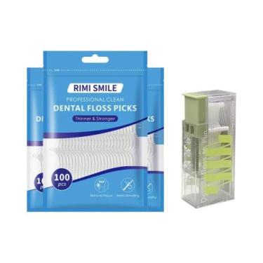 Imagem de Fio Dental Automático RIMI Smile Em Caixa, Conveniente Para Viagem, 50