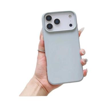 Imagem de Capa De Silicone Fosca Candy Para iPhone 17 16 16E 15 pro Max, Anticho