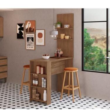 Imagem de Bancada Luna com Painel Greta para Cozinha - IRM