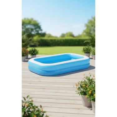 Imagem de Piscina Retangular 778L Família - Diversão e Refrescância - Congratula