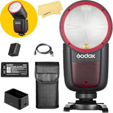 Imagem de Godox Flash de câmera V1 V1-S V1S para Sony Flash Speedlight Speedlite, 76Ws 2,4G TTL1/...