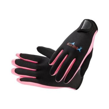 Imagem de Luvas Quentes De Neoprene De 1,5mm Para Mergulho, Surf, Pesca Submarin