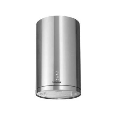 Imagem de Coifa de Ilha Redonda Quartzo 35 Cm Suggar, Inox, 220V