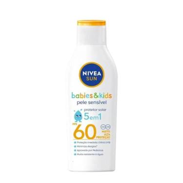 Imagem de Protetor Solar Nivea Sun Babies & Kids Sensitive Fps 60 100ml