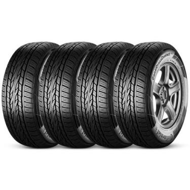 Imagem de Kit 4 Pneu Continental Aro 17 225/65r17 102h Crosscontact Lx2
