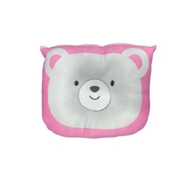 Imagem de Travesseiro Modelador Anatômico Lavável Urso Bebê RN Cabeça Chata - So