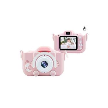 Imagem de Câmera Infantil Criança Digital Fotográfica e Filma - Prime, Rosa