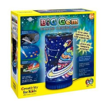 Imagem de Pintura com Diamantes Luminária Espacial Creativity for Kids 6321900 -
