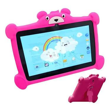Imagem de Tablet Infantil 64GB Android 13  4GB RAM Quadcore, Câmera 4MP, WiFi, Y