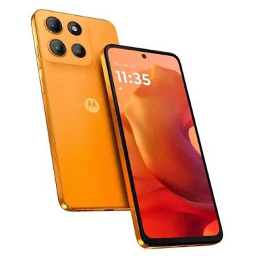 Imagem de Motorola Moto G15 Dual SIM 256GB 4GB RAM + 4GB Boost Câm. 50MP Laranja