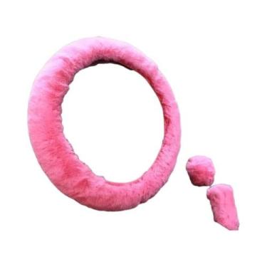 Imagem de Conjunto De Capas De Volante De Pelúcia Para Inverno, Super Grossas E 