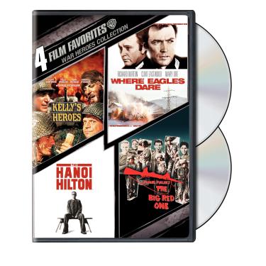 Imagem de 4 Film Favorites: War Heroes (The Big Red One, The Hanoi Hilton, Kelly's Heroes, Where Eagles Dare)