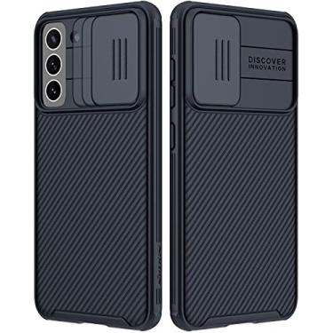 Imagem de Capa Capinha Anti Impacto Danetshield Fosca com protetor de c�mera em PC r�gido e capa de telefone em TPU para Samsung Galaxy S21 FE (Preta)