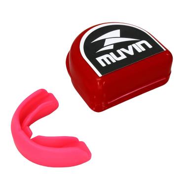 Imagem de Muvin Protetor Bucal Profissional – Moldável – Com Estojo – Proteção - Lutas – Esportes de Contato - Artes Marciais – Boxe – Muay Thai – Jiu Jitsu – Judô – Karate – Taekwondo – Kung Fu - MMA - Unissex