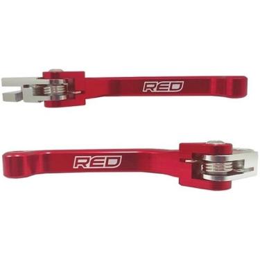 Imagem de Kit de Manetes Retráteis Xtreme Red Dragon Honda XR250 Tornado