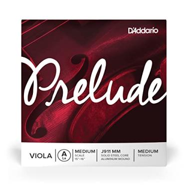 Imagem de D'Addario Prelude Viola A Medium Med (J911MM)