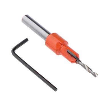 Imagem de Baoblaze Broca escareadora sólida 8/10 mm 90 graus para carpintaria - 3,2 mm x 10 mm