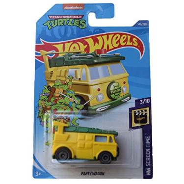 Imagem de Hot Wheels Party Wagon 147/250, Ônibus Amarelo 3/10, Festa, Crianças de 3 a 8 anos (unissex)