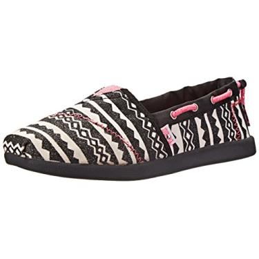 Imagem de Skechers Kids 85139L Bobs World Slip-On Sneaker,White/Black,10.5 M US Little Kid