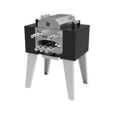 Imagem de Churrasqueira Hotbox Costela 1 grelha + 3 espetos PRETA - BASE ALTA