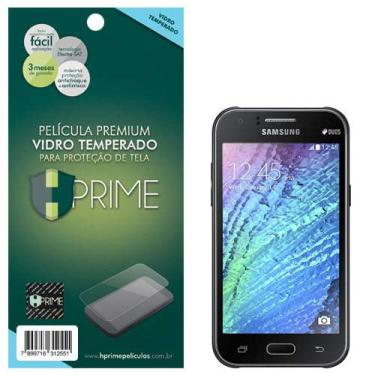 Imagem de Pelicula de Vidro temperado 9h HPrime para Samsung Galaxy J1, Hprime, Película Protetora de Tela para Celular, Transparente