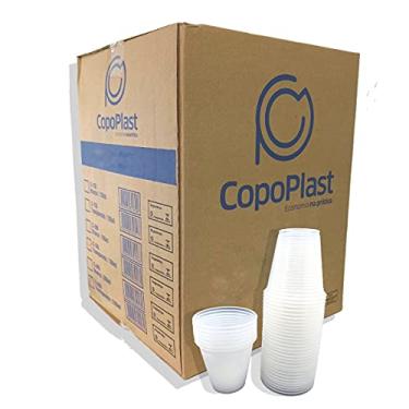 Imagem de COPO 180 ML TRANSPARENTE PS DESCARTÁVEL 10 PCT C/100 - COPOPLAST