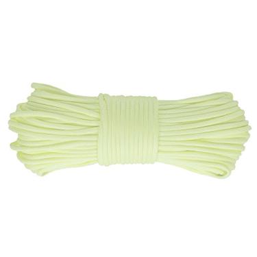 Imagem de Paracord Glow in The Dark 550 (amarelo) - 30 m - 21 fios