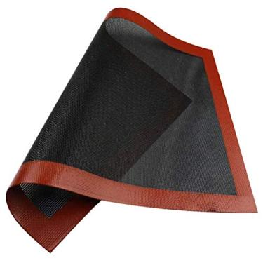 Imagem de Tapete de silicone microperfurado para assar biscoitos, antiderrapante, macarons e pizza, para forno, micro-ondas