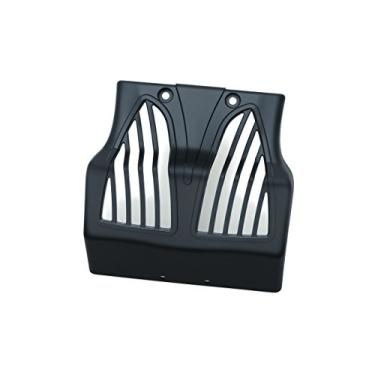 Imagem de Kuryakyn 5663 Acessório para realce de motocicleta: Carenagem de queixo de moldura frontal inferior para motocicletas indianas 2014-19, preto acetinado