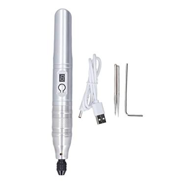 Imagem de Caneta de moagem elétrica 3500-13000r por minuto 3,7 V micro gravadora, kit de ferramentas faça você mesmo para gravação de polimento de moagem