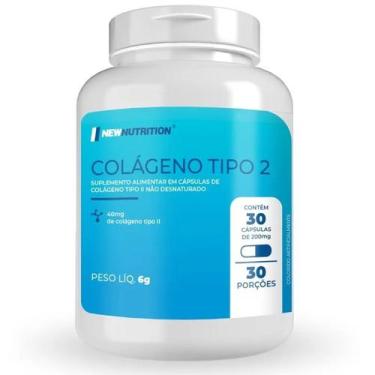 Imagem de Colágeno Tipo 2 New Nutrition 30 Cápsulas 40Mg 30 Porções - Newnutriti