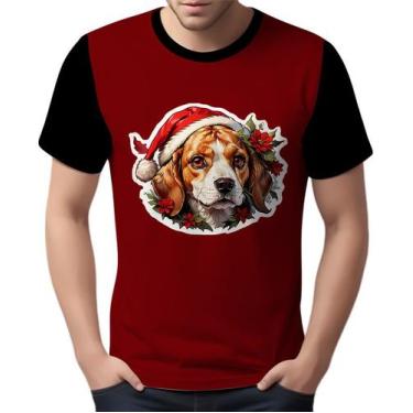 Imagem de Camisa Camiseta Tshirt Natal Festas Beagle Cachorro Noel 1 - Enjoy Sho