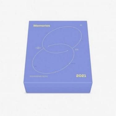 Imagem de Memories of 2021 - Region Free - incl. 214pg Photo Book, Paper Frame & Double-Sided Photo, Clear Photo Index, Sticker Collection, Postcard Set, 48pg BTS Book + Photocard