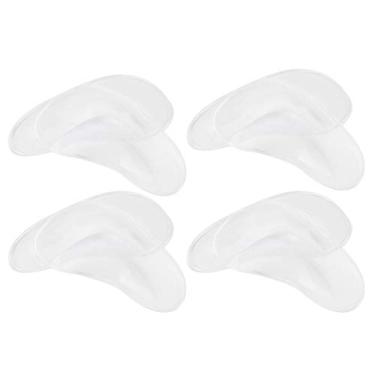 Imagem de almofadas para os pés Protetor para cuidados com os pés Almofada gel de correção Almofada ortopédica Palmilhas de suporte de silicone transparente Palmilha ortopédica transparente Ali, Suporte de arco,