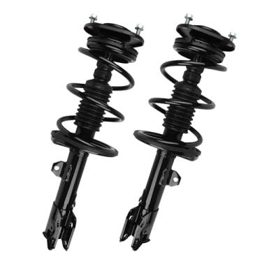 Imagem de KUSATEC Amortecedor completo do par dianteiro adequado para Toyota Corolla Matrix 2009-2013, 472598 472597 Struts com conjuntos de mola de bobina