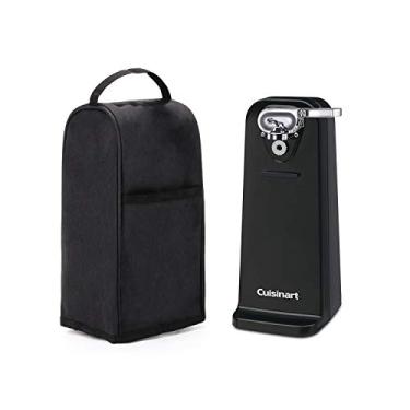 Imagem de VOSDANS Abridor de lata, capa contra poeira para abridor de latas elétrico Cuisinart e Hamilton Beach, proteção contra poeira e impressões digitais, lavável na máquina, preto (somente capa) (design patenteado)