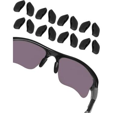 Imagem de Bowyer 8 pares de protetores de nariz de substituição compatíveis com Oakley Commit SQ OO9086/Flak 2.0 OO9295/Flak Jacket/Si Speed Jacket óculos de sol