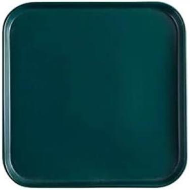 Imagem de Pratos Prato de jantar quadrado de cor sólida Talheres de cerâmica para casa Prato de jantar ocidental para bife, macarrão, pizza, casa, festa, pratos de jantar de restaurante, verde, 10 pol