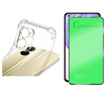 Imagem de Kit Capa Capinha Anti Impacto + Película Ceramica 9D Para Realme C55 6.72