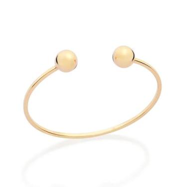 Imagem de Pulseira de pulso bracelete feminina rommanel banhado ouro 3x 24k 18k 