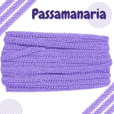 Imagem de Passamanaria  - Fita Galão - Rolo C/ 20 Metros Lilás - Nº: 164 - 91 - 