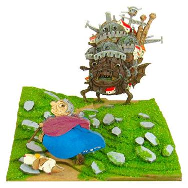 Imagem de Sankei MP07-31 Studio Ghibli Mini Howl's Moving Castle, Howl's Castle e Sophie Artesanato em papel sem escala