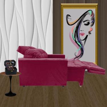 Imagem de Poltrona Retratil e Reclinável Pra Extensão de Cílios Com Apoio de Pé 