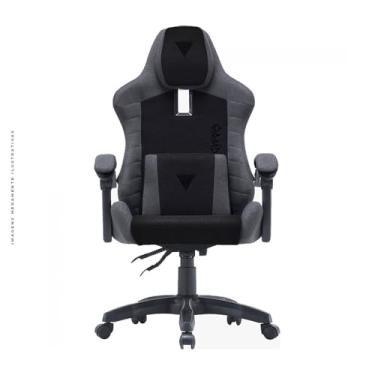 Imagem de Cadeira Gamdias Zelus E3 Preto com cinza