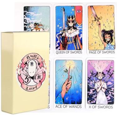 Imagem de Britts 3rd Eye Tarot Deck Tarô Do Terceiro Olho Baralho de Cartas de O