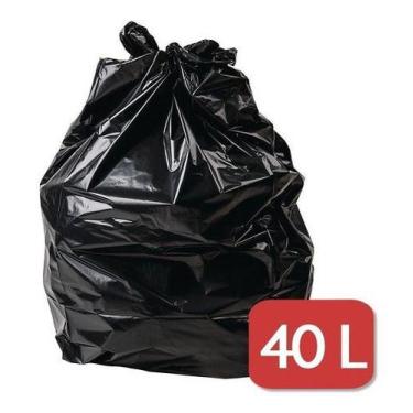 Imagem de Saco De Lixo 40 Litros Intermediário 100 Unidades - HIGIPACK