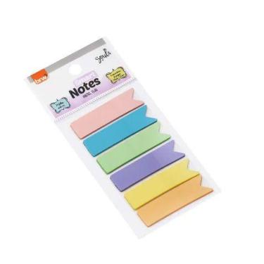 Imagem de Marcador de Páginas Pastel Flag c/ 6 Cores 12x44mm - BRW
