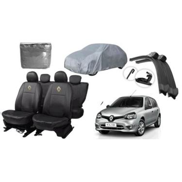 Imagem de Conjunto Completo Clio 12-18 com Capa de Couro, Capa de Cobrir e Limpa