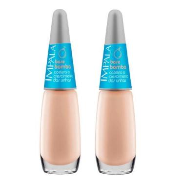 Imagem de Kit 2 Base Bomba para Unha Impala Acelera o Crescimento com 7,5ml