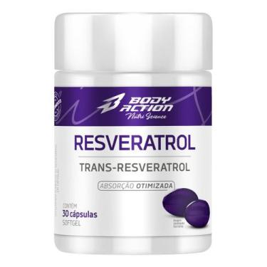 Imagem de Resveratrol 100mg 30 Cápsulas Bodyaction, Sem sabor